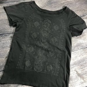 Knot Sisters Laser Cut T Shirt Size XS
